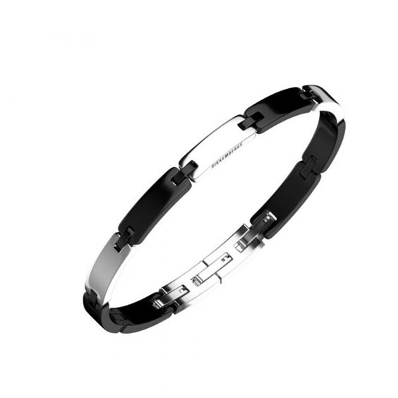 Oiritaly Bracciale Uomo Bikkembergs CLAB11WB Acciaio